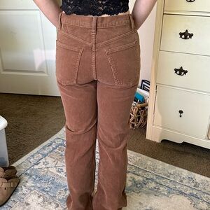 Brandy Melville boot cut corduroy pants